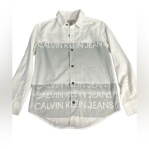 Calvin Klein button down sleeve